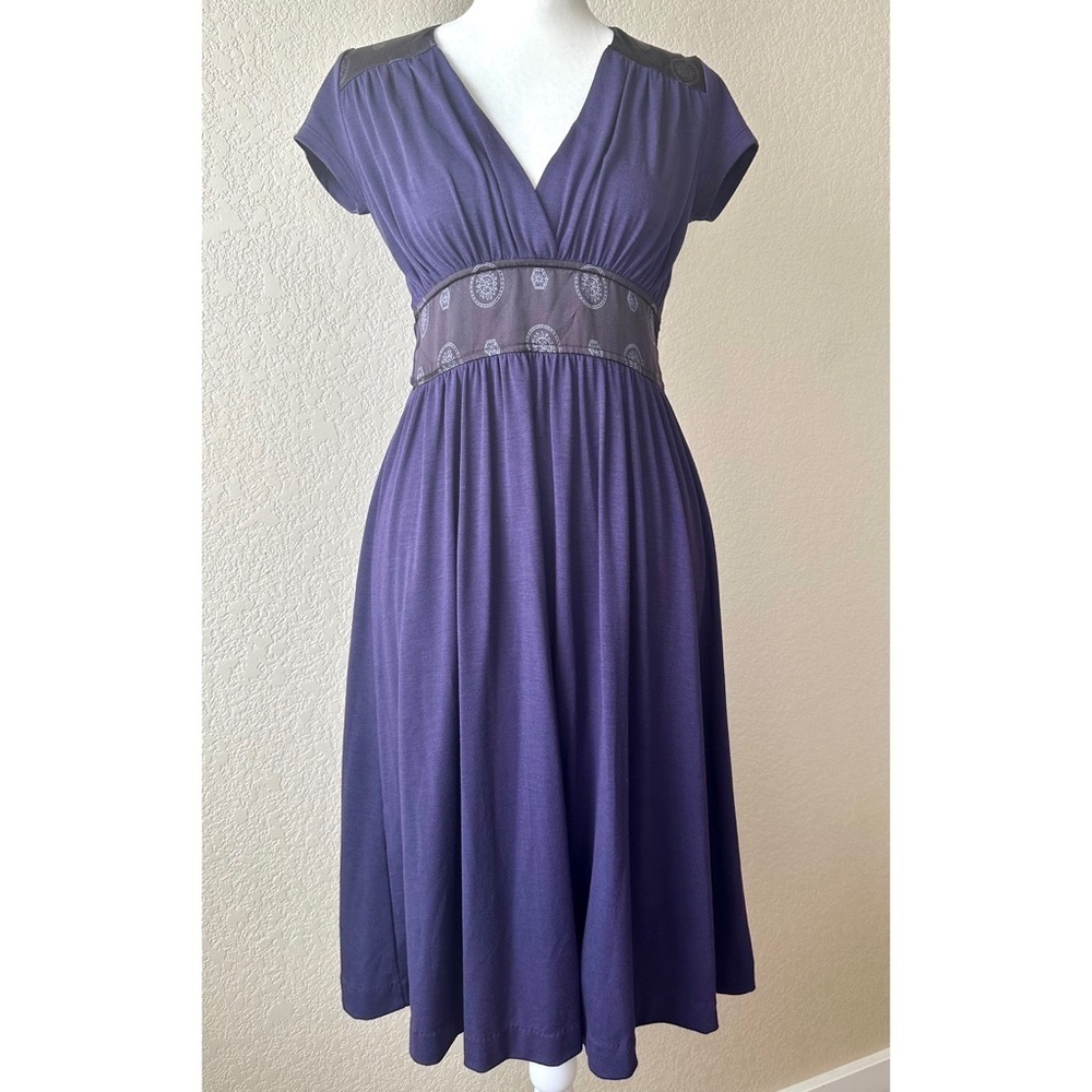 Banana Republic Deep Purple Dress - xs